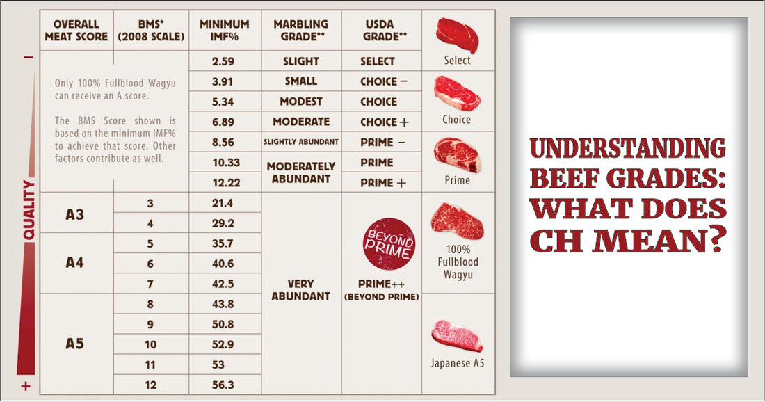 Understanding Beef Grades: What Does CH Mean?