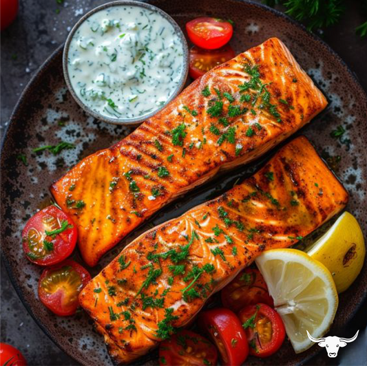 Salmon Fillet, Skin On